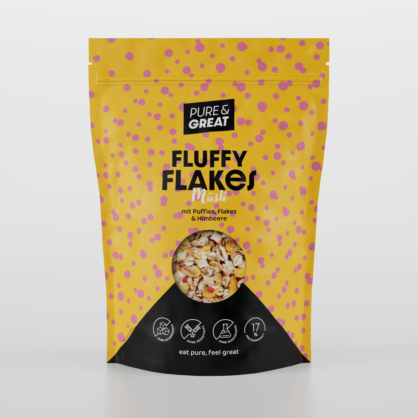 Fluffy Flakes Müsli Front