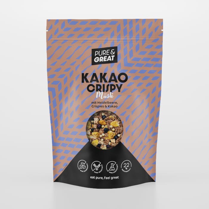 Kakao Crispy Müsli Front