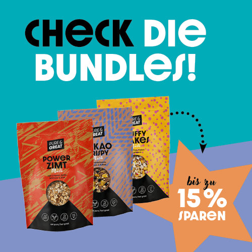 PURE & GREAT Müsli Bundles bis 15% sparen